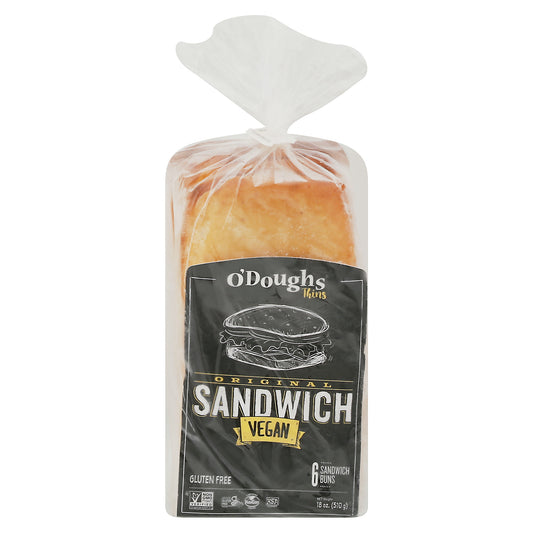 O'Doughs Thins Vegan Original Sandwich Buns 6 ea
