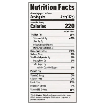 Pre 100% Grass Fed & Finished Ground Beef 16 oz