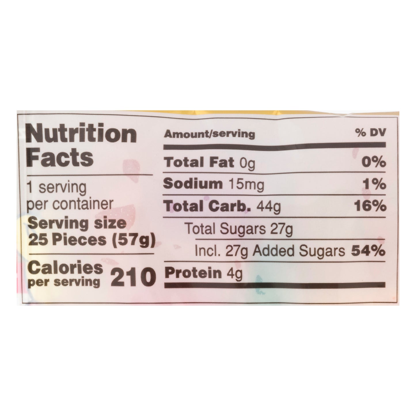 Haribo Goldbears Pocket Size Gummi Candy 2 oz